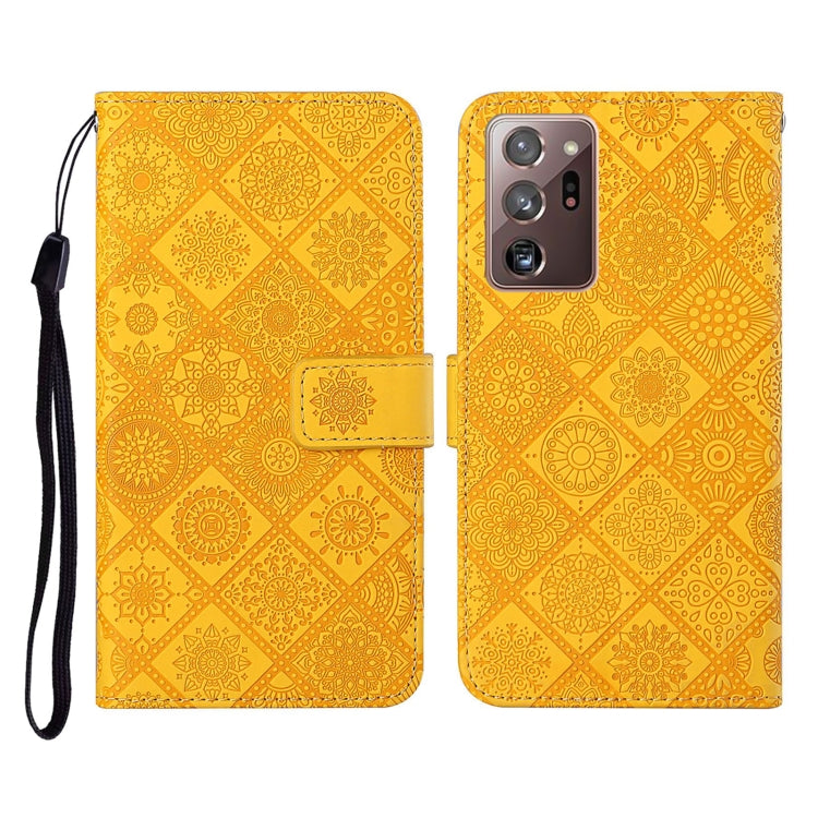 Ethnic Style Embossed Pattern Horizontal Flip Leather Case with Holder & Card Slots & Wallet & Lanyard, For Samsung Galaxy M11, For Samsung Galaxy Note20, For Samsung Galaxy Note20 Ultra