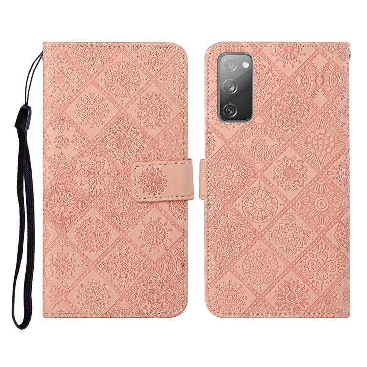 Ethnic Style Embossed Pattern Horizontal Flip Leather Case with Holder & Card Slots & Wallet & Lanyard, For Samsung Galaxy S20, For Samsung Galaxy S20 FE, For Samsung Galaxy S20+