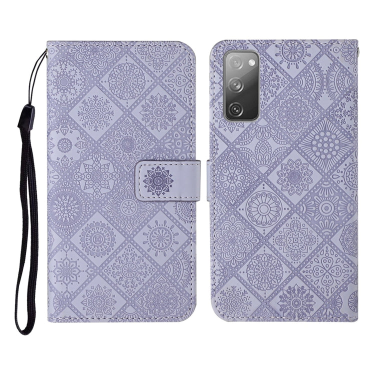 Ethnic Style Embossed Pattern Horizontal Flip Leather Case with Holder & Card Slots & Wallet & Lanyard, For Samsung Galaxy S20, For Samsung Galaxy S20 FE, For Samsung Galaxy S20+