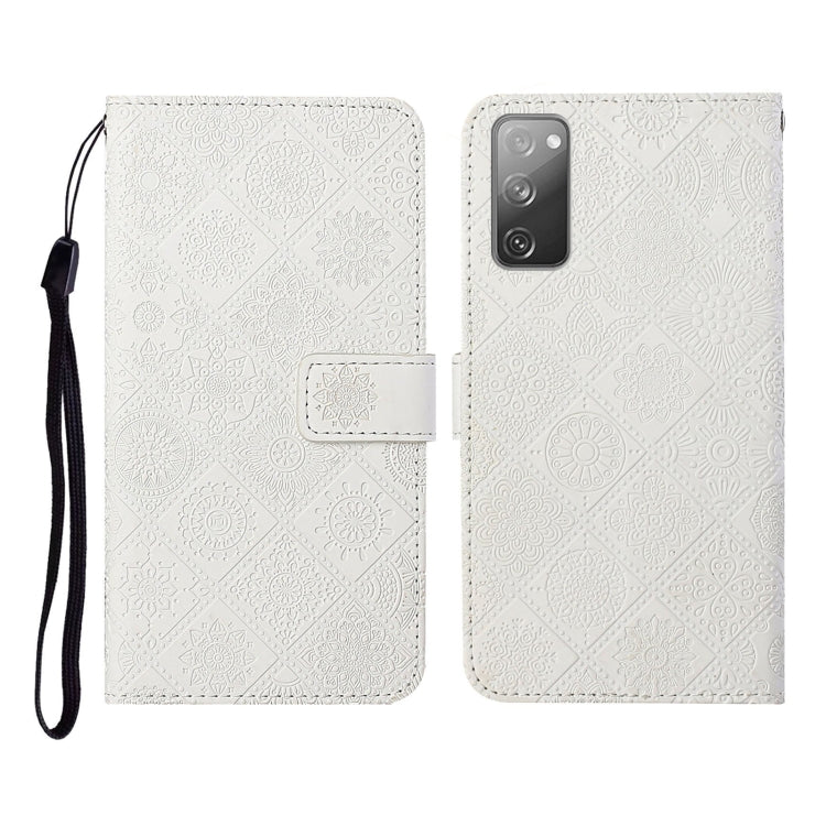 Ethnic Style Embossed Pattern Horizontal Flip Leather Case with Holder & Card Slots & Wallet & Lanyard, For Samsung Galaxy S20, For Samsung Galaxy S20 FE, For Samsung Galaxy S20+