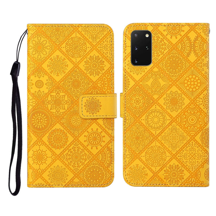 Ethnic Style Embossed Pattern Horizontal Flip Leather Case with Holder & Card Slots & Wallet & Lanyard, For Samsung Galaxy S20, For Samsung Galaxy S20 FE, For Samsung Galaxy S20+