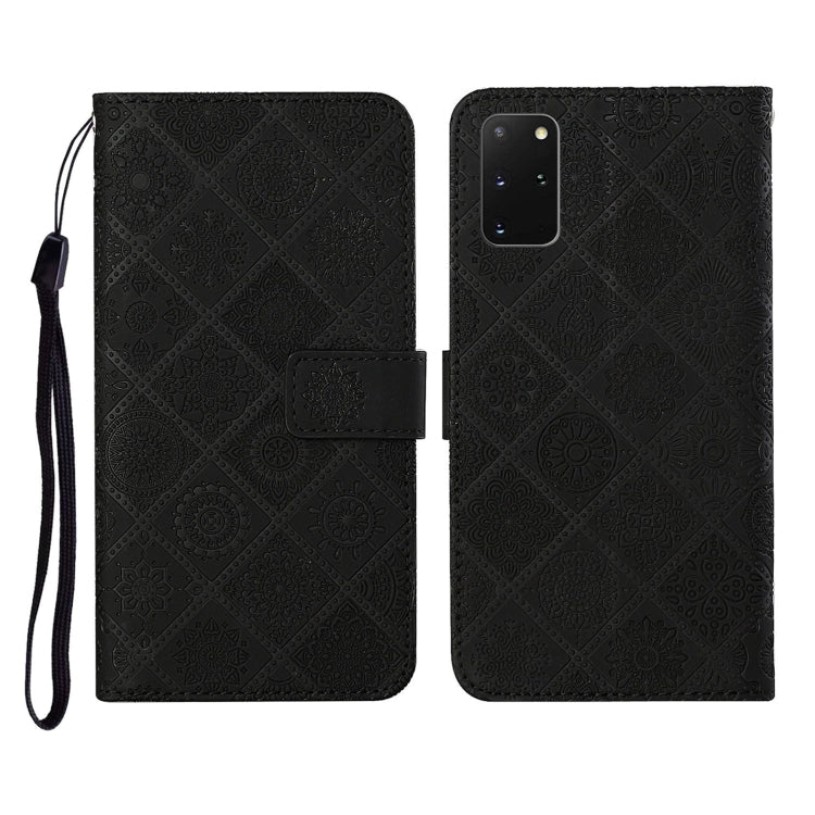 Ethnic Style Embossed Pattern Horizontal Flip Leather Case with Holder & Card Slots & Wallet & Lanyard, For Samsung Galaxy S20, For Samsung Galaxy S20 FE, For Samsung Galaxy S20+