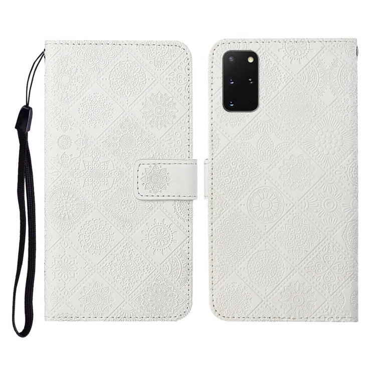 Ethnic Style Embossed Pattern Horizontal Flip Leather Case with Holder & Card Slots & Wallet & Lanyard, For Samsung Galaxy S20, For Samsung Galaxy S20 FE, For Samsung Galaxy S20+