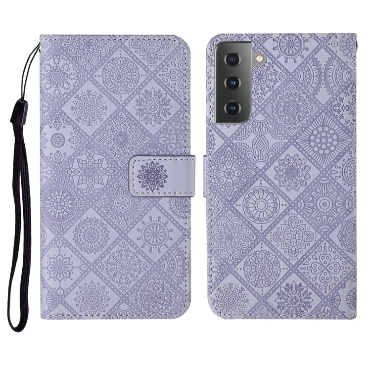 Ethnic Style Embossed Pattern Horizontal Flip Leather Case with Holder & Card Slots & Wallet & Lanyard, For Samsung Galaxy S20 Ultra, For Samsung Galaxy Galaxy S21 5G, For Samsung Galaxy S21+ 5G, For Samsung Galaxy Galaxy S21+ 5G