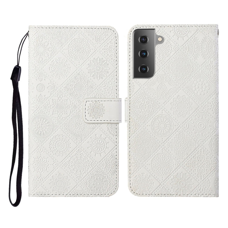 Ethnic Style Embossed Pattern Horizontal Flip Leather Case with Holder & Card Slots & Wallet & Lanyard, For Samsung Galaxy S20 Ultra, For Samsung Galaxy Galaxy S21 5G, For Samsung Galaxy S21+ 5G, For Samsung Galaxy Galaxy S21+ 5G
