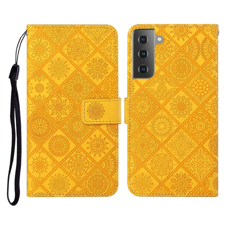 Ethnic Style Embossed Pattern Horizontal Flip Leather Case with Holder & Card Slots & Wallet & Lanyard, For Samsung Galaxy S20 Ultra, For Samsung Galaxy Galaxy S21 5G, For Samsung Galaxy S21+ 5G, For Samsung Galaxy Galaxy S21+ 5G