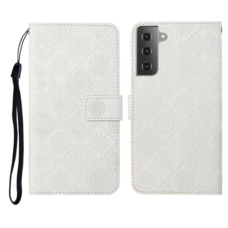 Ethnic Style Embossed Pattern Horizontal Flip Leather Case with Holder & Card Slots & Wallet & Lanyard, For Samsung Galaxy S20 Ultra, For Samsung Galaxy Galaxy S21 5G, For Samsung Galaxy S21+ 5G, For Samsung Galaxy Galaxy S21+ 5G