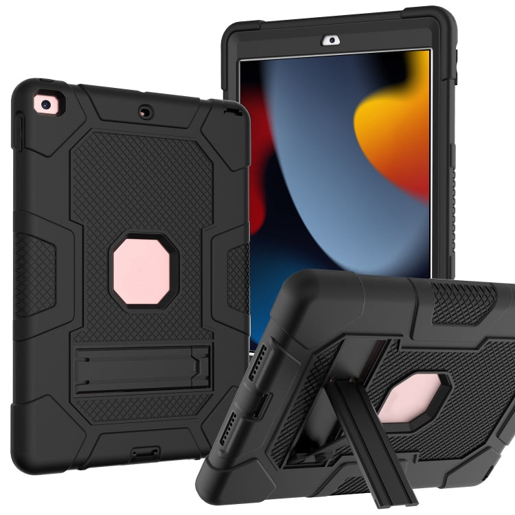 Coque de protection antichoc en silicone et PC avec support, motif robot contrasté, pour iPad 10.2 (2021/2020/2019) et Samsung Galaxy Tab A7 10.4 (2020) T500/T505