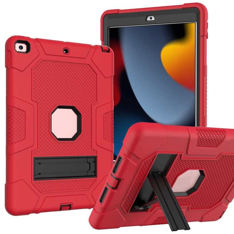 Coque de protection antichoc en silicone et PC avec support, motif robot contrasté, pour iPad 10.2 (2021/2020/2019) et Samsung Galaxy Tab A7 10.4 (2020) T500/T505