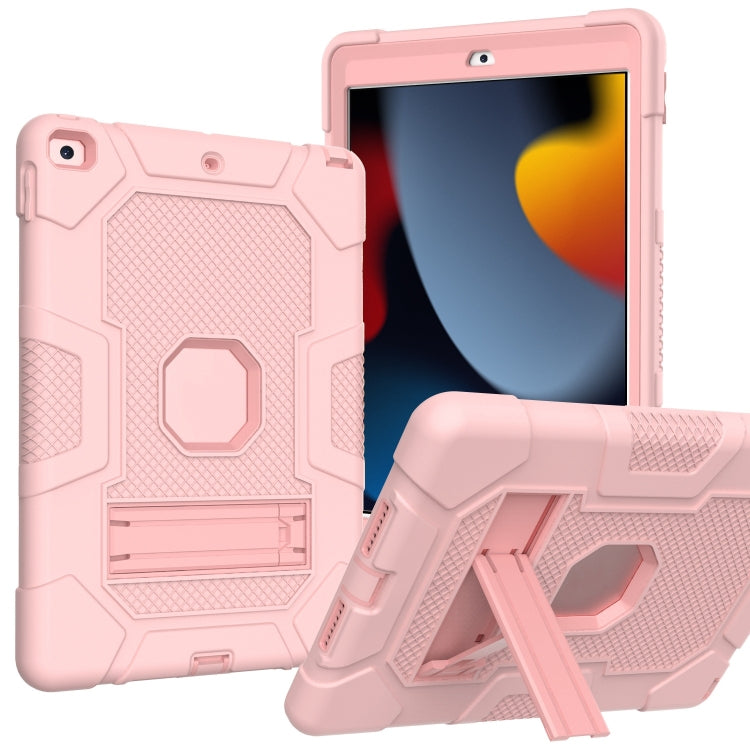Coque de protection antichoc en silicone et PC avec support, motif robot contrasté, pour iPad 10.2 (2021/2020/2019) et Samsung Galaxy Tab A7 10.4 (2020) T500/T505