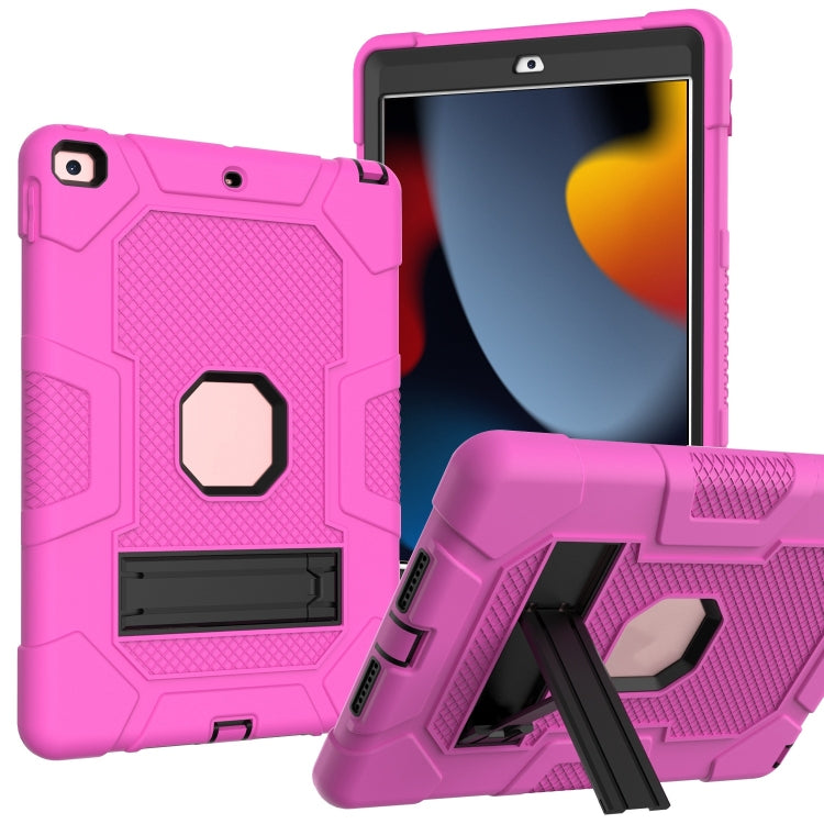 Coque de protection antichoc en silicone et PC avec support, motif robot contrasté, pour iPad 10.2 (2021/2020/2019) et Samsung Galaxy Tab A7 10.4 (2020) T500/T505