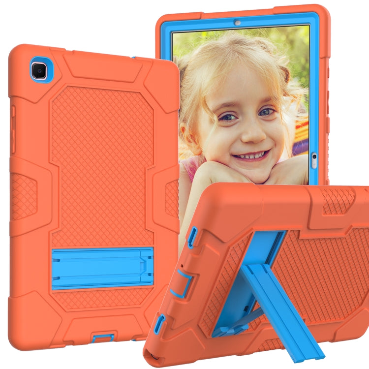 Coque de protection antichoc en silicone et PC avec support, motif robot contrasté, pour iPad 10.2 (2021/2020/2019) et Samsung Galaxy Tab A7 10.4 (2020) T500/T505