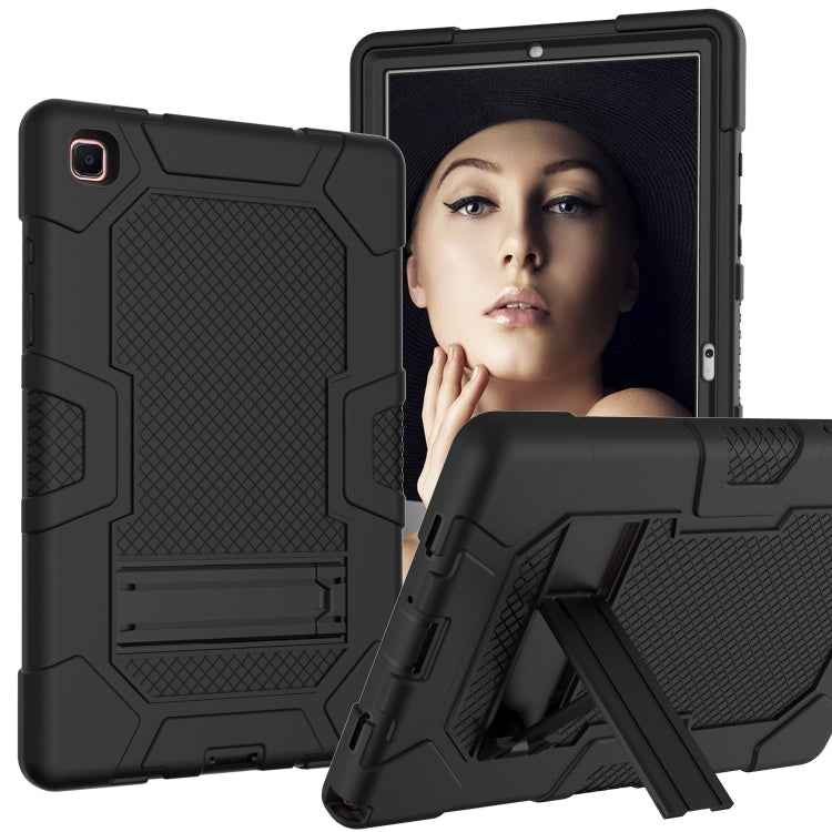 Coque de protection antichoc en silicone et PC avec support, motif robot contrasté, pour iPad 10.2 (2021/2020/2019) et Samsung Galaxy Tab A7 10.4 (2020) T500/T505