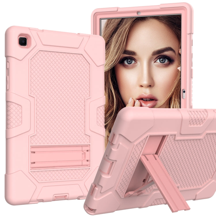 Coque de protection antichoc en silicone et PC avec support, motif robot contrasté, pour iPad 10.2 (2021/2020/2019) et Samsung Galaxy Tab A7 10.4 (2020) T500/T505