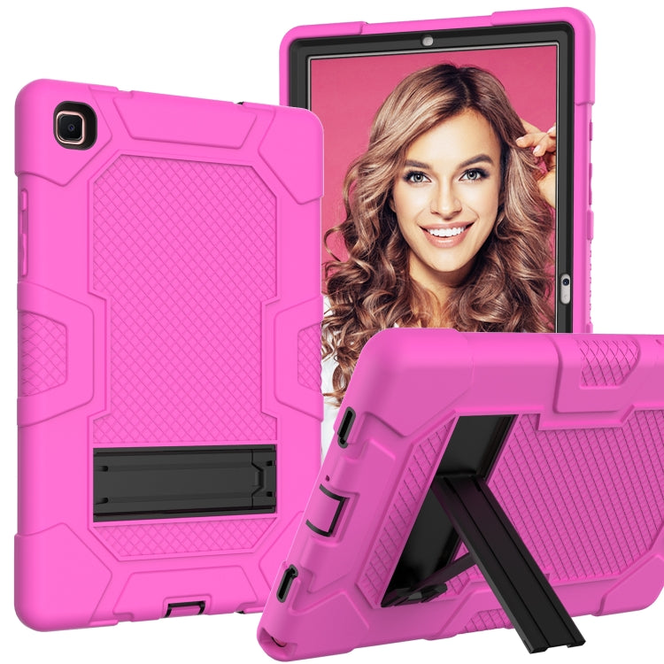 Coque de protection antichoc en silicone et PC avec support, motif robot contrasté, pour iPad 10.2 (2021/2020/2019) et Samsung Galaxy Tab A7 10.4 (2020) T500/T505
