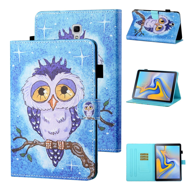 Coloured Drawing Stitching Horizontal Flip Leather Case with Holder & Card Slot & Sleep / Wake-up Function, For Samsung Galaxy Tab A 10.5 T590/T595, For Samsung Galaxy Tab A 10.1 (2016) T580/T585