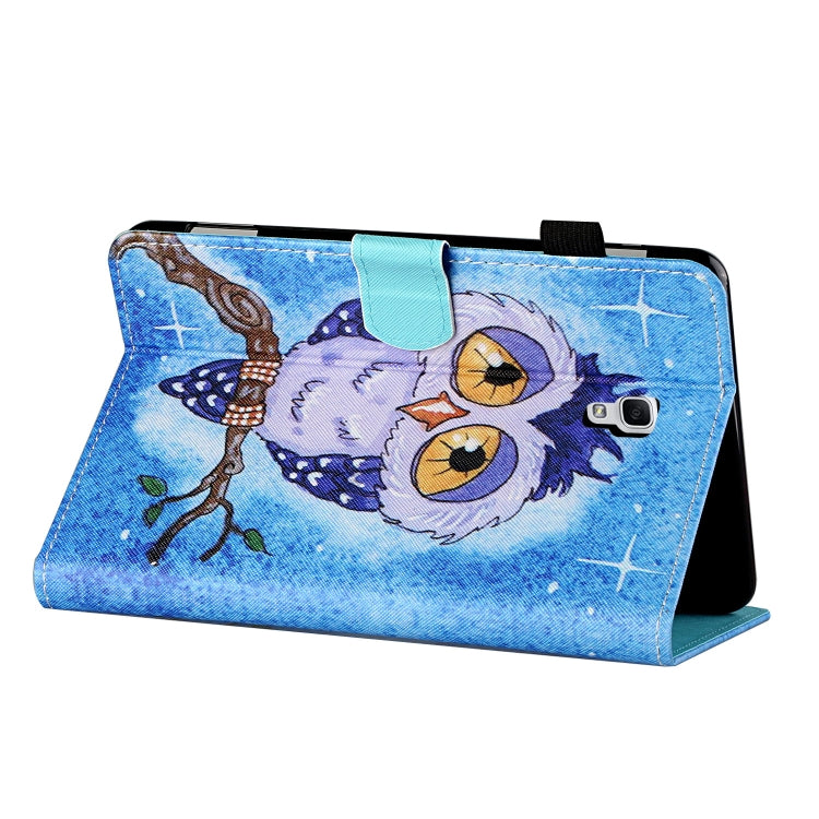 Coloured Drawing Stitching Horizontal Flip Leather Case with Holder & Card Slot & Sleep / Wake-up Function, For Samsung Galaxy Tab A 10.5 T590/T595, For Samsung Galaxy Tab A 10.1 (2016) T580/T585