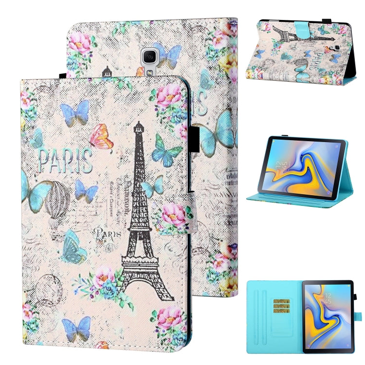 Coloured Drawing Stitching Horizontal Flip Leather Case with Holder & Card Slot & Sleep / Wake-up Function, For Samsung Galaxy Tab A 10.5 T590/T595, For Samsung Galaxy Tab A 10.1 (2016) T580/T585