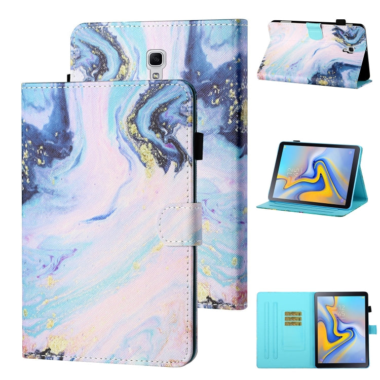 Coloured Drawing Stitching Horizontal Flip Leather Case with Holder & Card Slot & Sleep / Wake-up Function, For Samsung Galaxy Tab A 10.5 T590/T595, For Samsung Galaxy Tab A 10.1 (2016) T580/T585