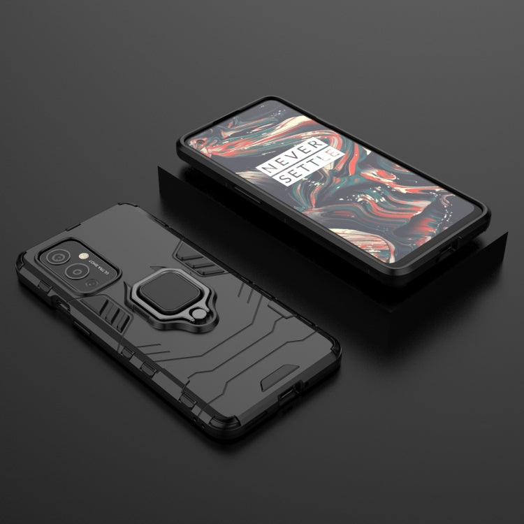PC TPU Shockproof Protective Case with Magnetic Ring Holder for OnePlus 9 Pro
