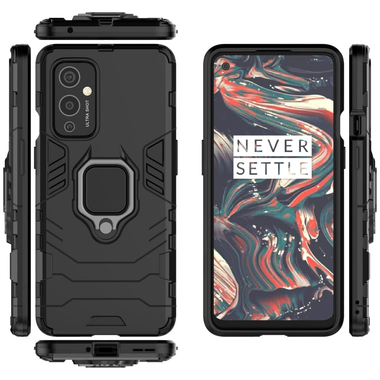 PC TPU Shockproof Protective Case with Magnetic Ring Holder for OnePlus 9 Pro