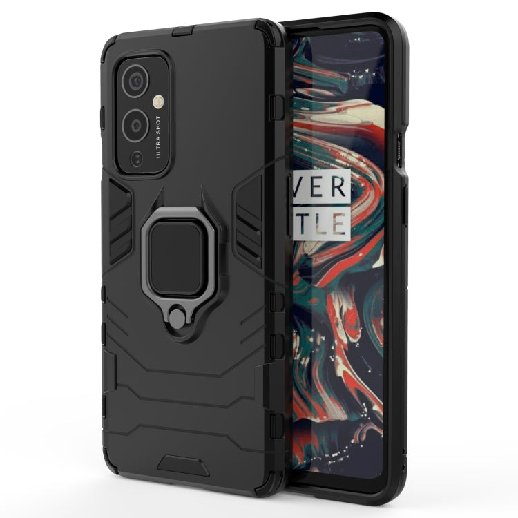PC TPU Shockproof Protective Case with Magnetic Ring Holder for OnePlus 9 Pro