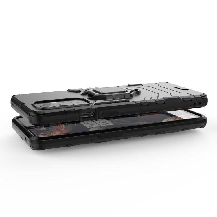PC TPU Shockproof Protective Case with Magnetic Ring Holder for OnePlus 9 Pro
