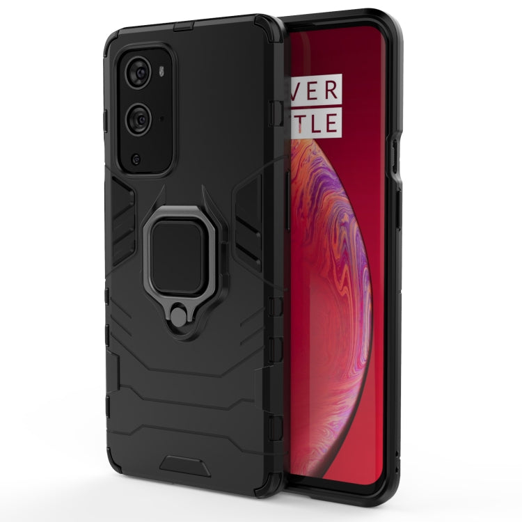 PC TPU Shockproof Protective Case with Magnetic Ring Holder for OnePlus 9 Pro