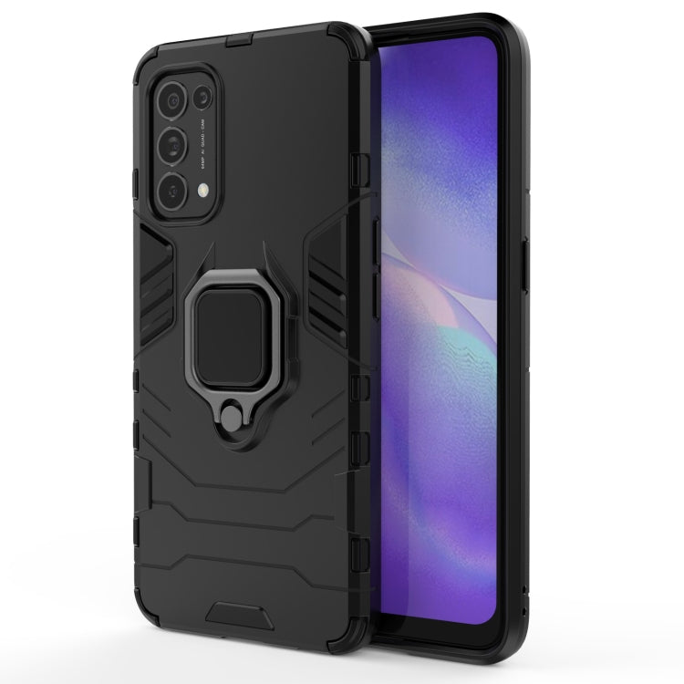 PC TPU Shockproof Protective Case with Magnetic Ring Holder for OnePlus 9 Pro