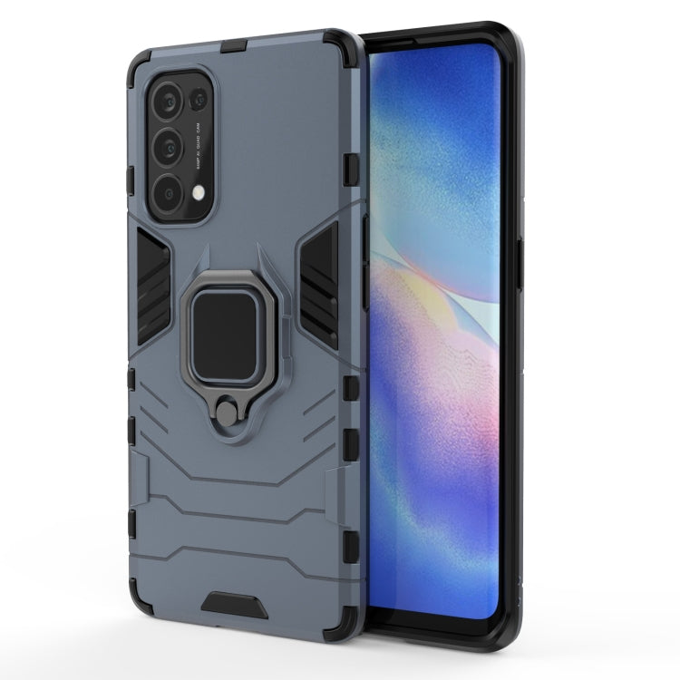 PC TPU Shockproof Protective Case with Magnetic Ring Holder for OnePlus 9 Pro