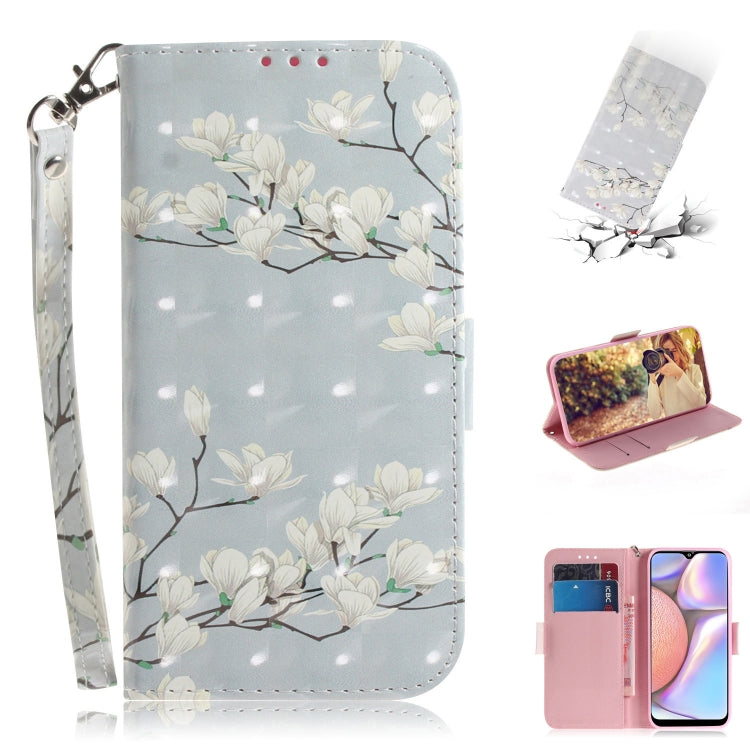 3D Colored Drawing Horizontal Flip Leather Case with Holder & Card Slot & Wallet & Lanyard