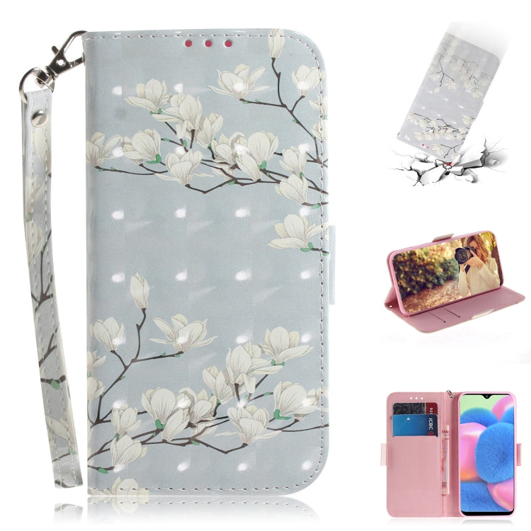 3D Colored Drawing Horizontal Flip Leather Case with Holder & Card Slot & Wallet & Lanyard