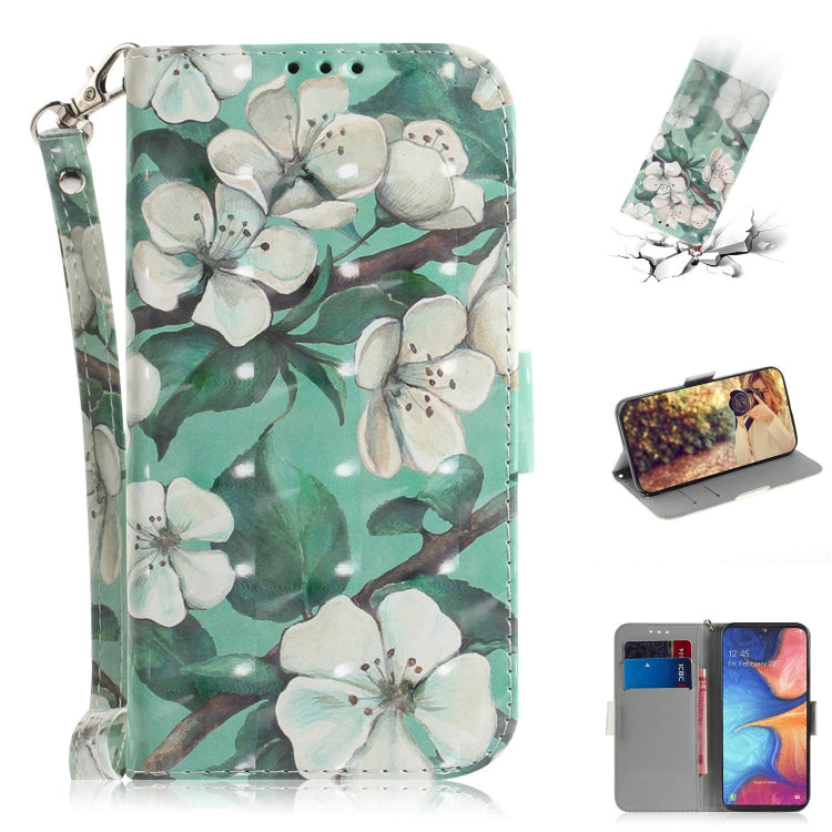 3D Colored Drawing Horizontal Flip Leather Case with Holder & Card Slot & Wallet & Lanyard
