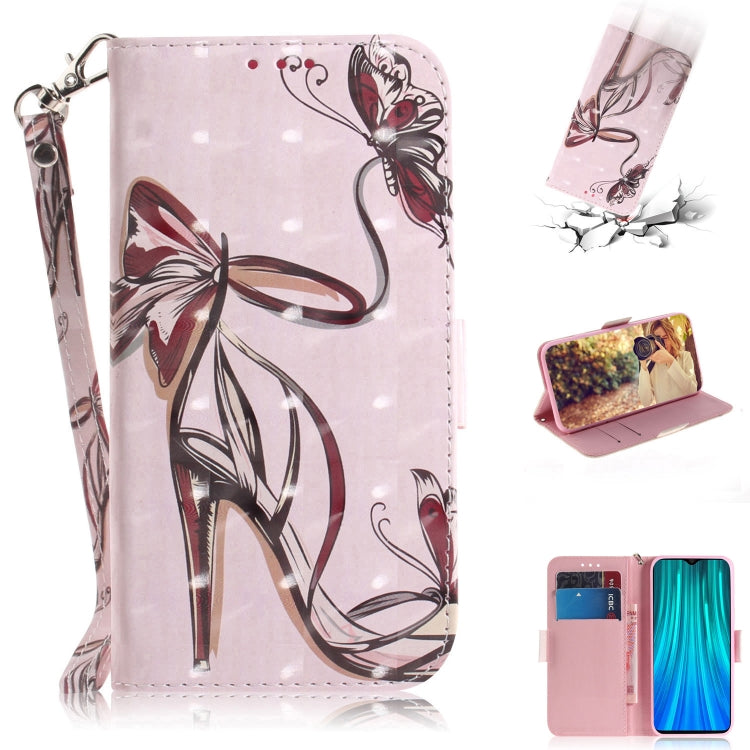 3D Colored Drawing Horizontal Flip Leather Case with Holder & Card Slot & Wallet & Lanyard