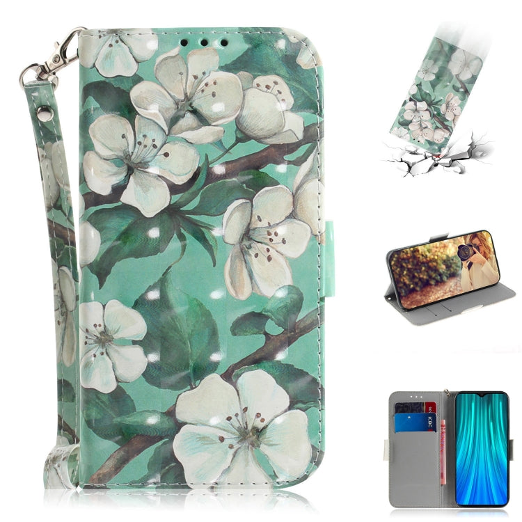 3D Colored Drawing Horizontal Flip Leather Case with Holder & Card Slot & Wallet & Lanyard