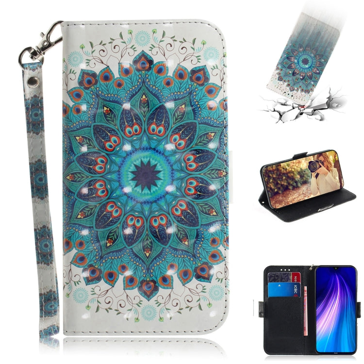 3D Colored Drawing Horizontal Flip Leather Case with Holder & Card Slot & Wallet & Lanyard