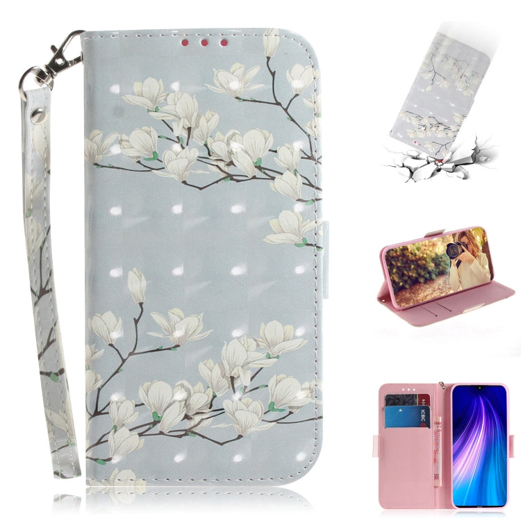 3D Colored Drawing Horizontal Flip Leather Case with Holder & Card Slot & Wallet & Lanyard