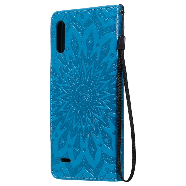 Sun Embossing Pattern Horizontal Flip Leather Case with Card Slot & Holder & Wallet & Lanyard, For LG K22 / K22 Plus, For OnePlus Nord N10 5G, For OnePlus Nord N100