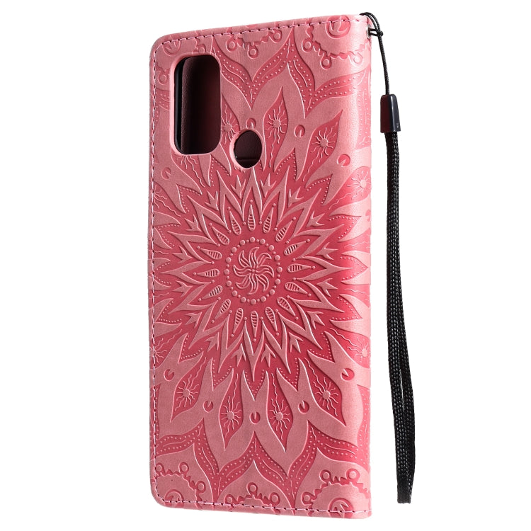 Sun Embossing Pattern Horizontal Flip Leather Case with Card Slot & Holder & Wallet & Lanyard, For OPPO A53(2020) / A33(2020) / A53s / A32, For OPPO F17 Pro / Reno4 Lite, For OPPO F17 / A73