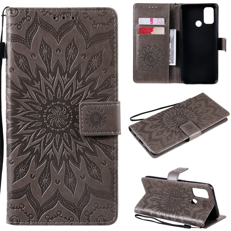 Sun Embossing Pattern Horizontal Flip Leather Case with Card Slot & Holder & Wallet & Lanyard, For OPPO A53(2020) / A33(2020) / A53s / A32, For OPPO F17 Pro / Reno4 Lite, For OPPO F17 / A73
