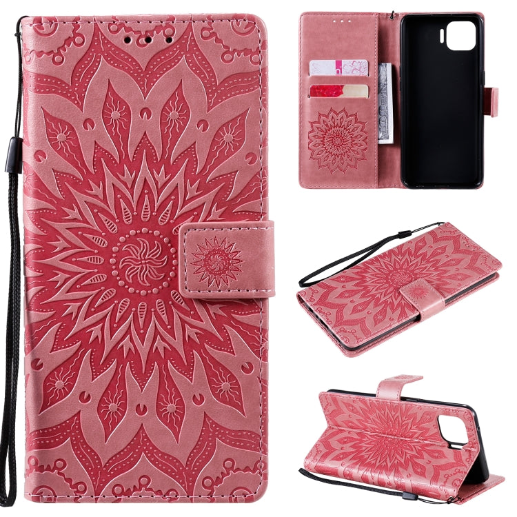 Sun Embossing Pattern Horizontal Flip Leather Case with Card Slot & Holder & Wallet & Lanyard, For OPPO A53(2020) / A33(2020) / A53s / A32, For OPPO F17 Pro / Reno4 Lite, For OPPO F17 / A73