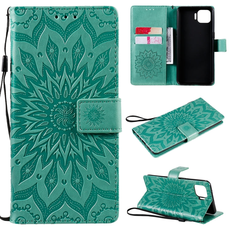Sun Embossing Pattern Horizontal Flip Leather Case with Card Slot & Holder & Wallet & Lanyard, For OPPO A53(2020) / A33(2020) / A53s / A32, For OPPO F17 Pro / Reno4 Lite, For OPPO F17 / A73