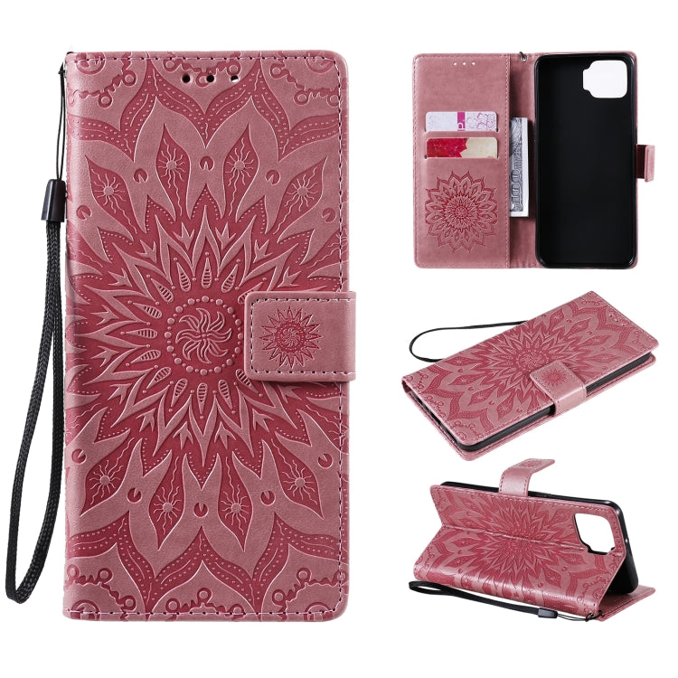 Sun Embossing Pattern Horizontal Flip Leather Case with Card Slot & Holder & Wallet & Lanyard, For OPPO A53(2020) / A33(2020) / A53s / A32, For OPPO F17 Pro / Reno4 Lite, For OPPO F17 / A73