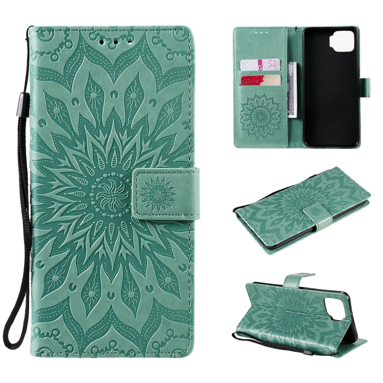 Sun Embossing Pattern Horizontal Flip Leather Case with Card Slot & Holder & Wallet & Lanyard, For OPPO A53(2020) / A33(2020) / A53s / A32, For OPPO F17 Pro / Reno4 Lite, For OPPO F17 / A73