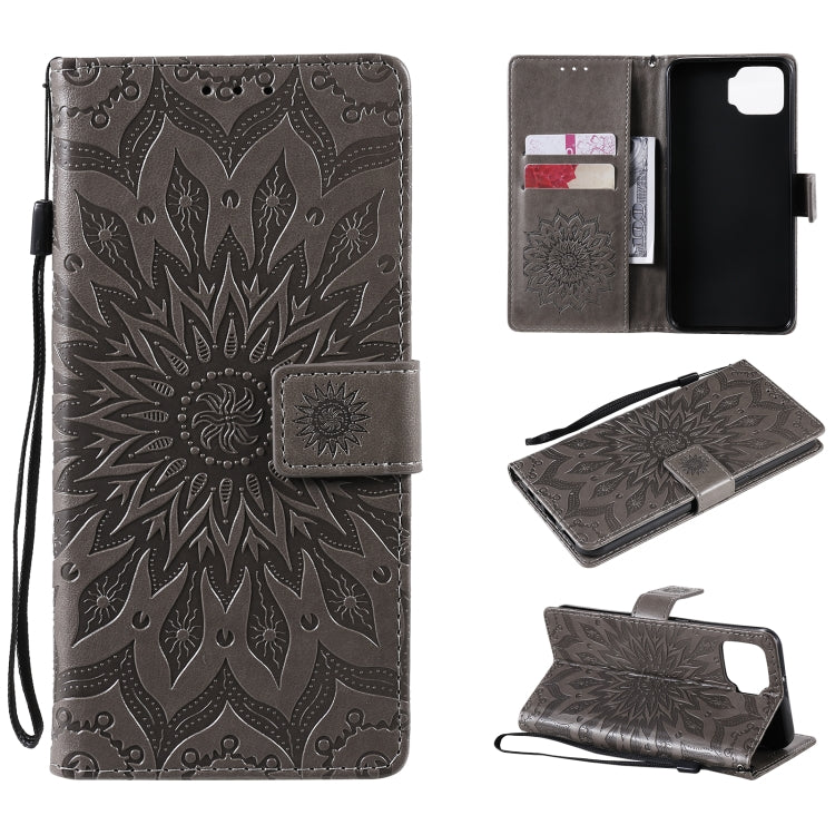 Sun Embossing Pattern Horizontal Flip Leather Case with Card Slot & Holder & Wallet & Lanyard, For OPPO A53(2020) / A33(2020) / A53s / A32, For OPPO F17 Pro / Reno4 Lite, For OPPO F17 / A73