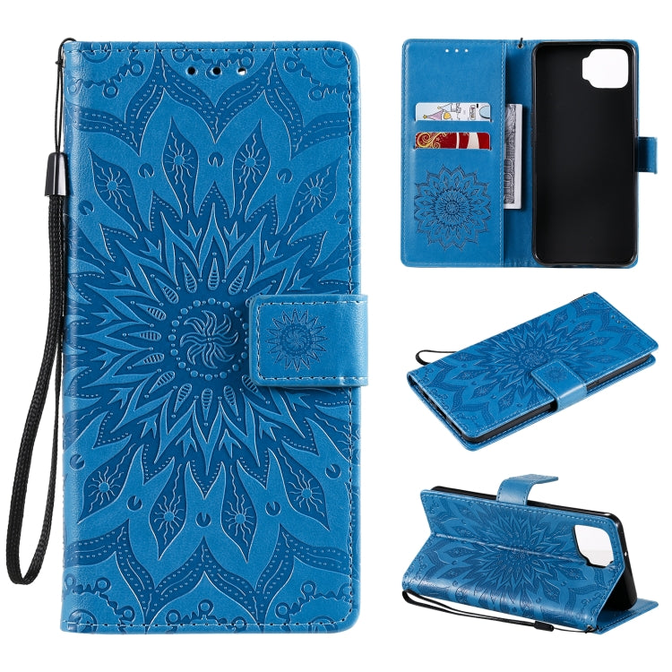 Sun Embossing Pattern Horizontal Flip Leather Case with Card Slot & Holder & Wallet & Lanyard, For OPPO A53(2020) / A33(2020) / A53s / A32, For OPPO F17 Pro / Reno4 Lite, For OPPO F17 / A73