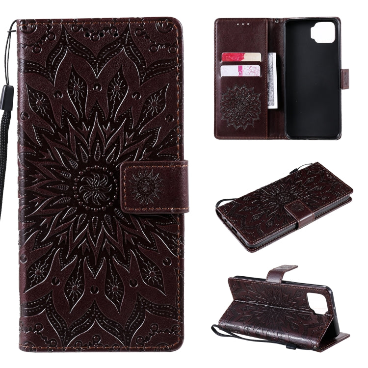 Sun Embossing Pattern Horizontal Flip Leather Case with Card Slot & Holder & Wallet & Lanyard, For OPPO A53(2020) / A33(2020) / A53s / A32, For OPPO F17 Pro / Reno4 Lite, For OPPO F17 / A73