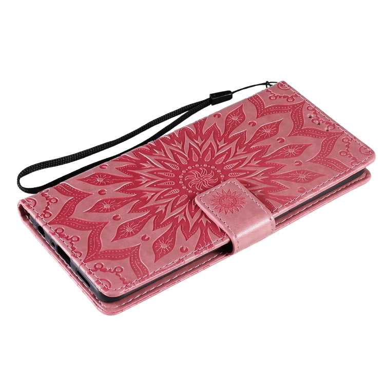 Sun Embossing Pattern Horizontal Flip Leather Case with Card Slot & Holder & Wallet & Lanyard, For OPPO Reno4 Pro 4G, For OPPO Reno4, For Huawei P Smart 2021