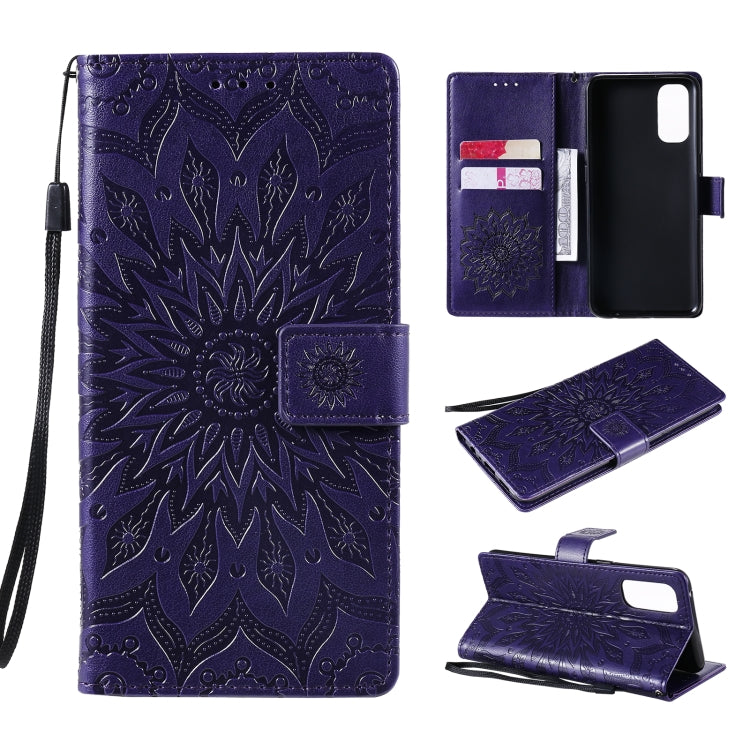 Sun Embossing Pattern Horizontal Flip Leather Case with Card Slot & Holder & Wallet & Lanyard, For OPPO Reno4 Pro 4G, For OPPO Reno4, For Huawei P Smart 2021