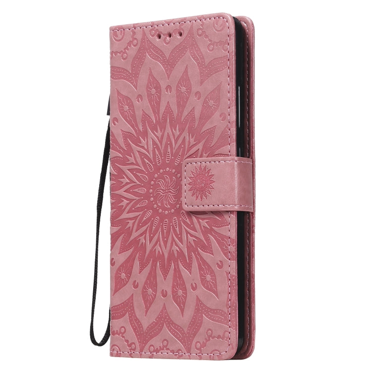 Sun Embossing Pattern Horizontal Flip Leather Case with Card Slot & Holder & Wallet & Lanyard, For Nokia 2.4, For Nokia 3.4, For Samsung Galaxy A42 5G
